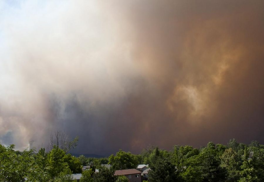 Wildfire smoke pollution damaging air quality in Fort Collins
