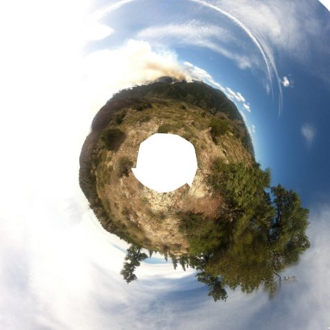 An 360° look at the High Park Fire, taken with 360 Panorama. Photograph by Doug Con, North Forty News