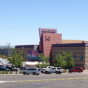 The Century 16 theater in Aurora, CO where the shooting took place