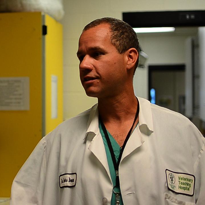 Dr. Pedro Boscan reminisces about his home lost to the High Park Fire. Boscan volunteers as a firefighter with the Rist Canyon Volunteer Fire Department.