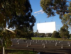 Bass Hill Drive In Cinema, Sydney, Australia.