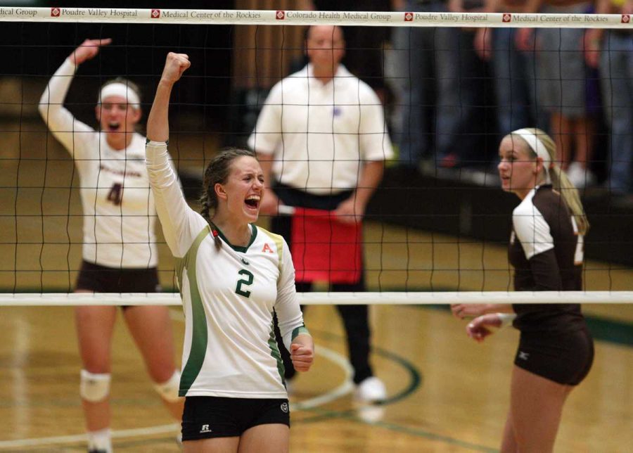CSU volleyball wins initial Border War matchup with Wyoming 3-0