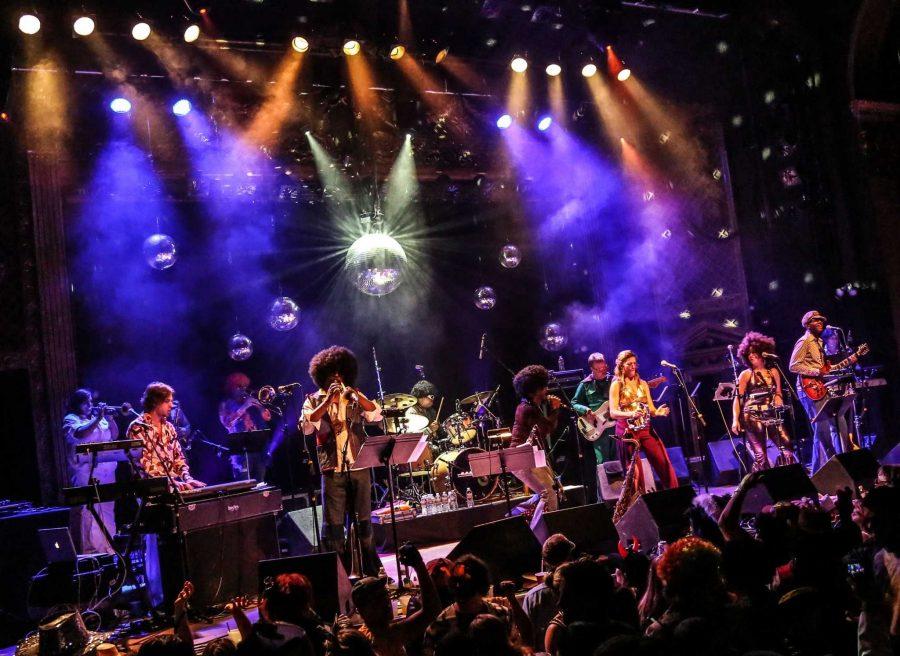 Karl Denson's Tiny Universe plays Disco Halloween with the Funkytown Orchestra