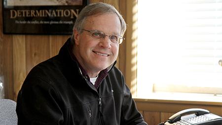 jim Carmack is the director at the Fort Collins Rescue Mission. The mission served lunch to the homeless on Tuesday at their shelter in Old Town.