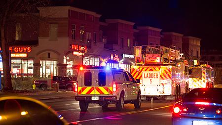 10 units from Poudre Fire Authority were dispatched January 16 to the corner of West Elizabeth Street and City Park Avenue due to reports of smoke in the building.