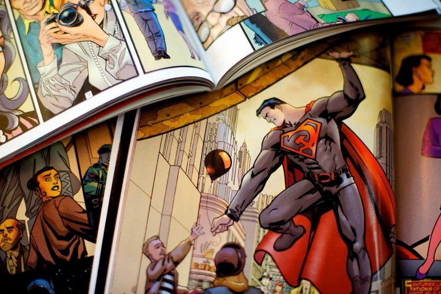 The comic and graphic novel book club, Graphically Yours is reading Superman Red Son this month which can be found at Old Firehouse Books. Graphically Yours meets the first Friday of every month at the Happy Luckys Teahouse right next door.