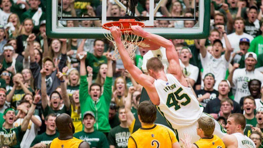 Colorado State mens basketball plays Wyoming at Moby Arena Saturday night in the annual border war.
