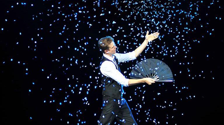 Past Disney Channel guest star Adam Trent Magic Show at the Lincoln Center