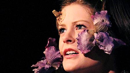 Kelly Waldo, playing a distressed pre-teen with abnormal "zits" undergoes a different kind of puberty in the YPO's performance of Giants Have Us in Their Books. The performance, directed by Richard Muller, will be showing Firday through Sunday in the large acting lab of the UCA.