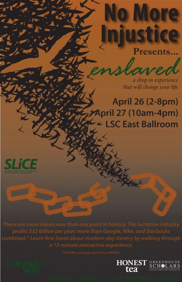 Calendar: ENSLAVED presents 15 minute look at modern slavery