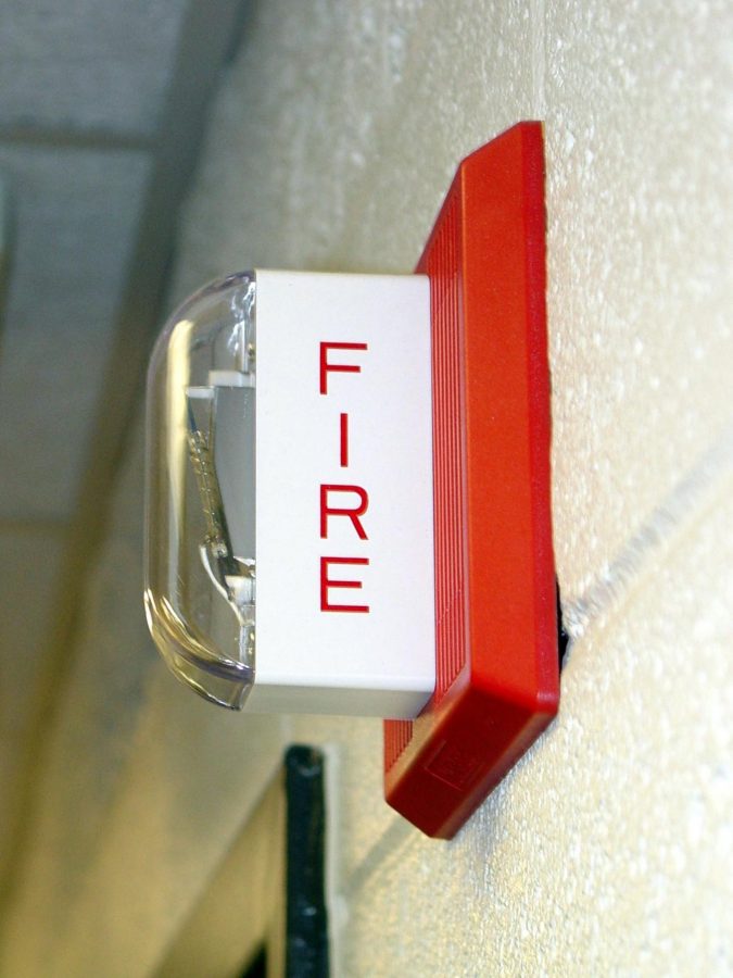 Durrell intake fan catches fire