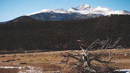 Rocky Mountain National Park sits quietly early on Easter morning. Expected cuts of up to $600,000 due to sequestration budget cuts will result in reductions in road maintenance and campsite availability at Rocky Mountain National Park.