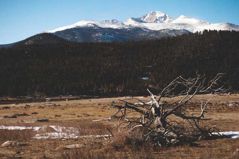 Rocky Mountain National Park sits quietly early on Easter morning. Expected cuts of up to $600,000 due to sequestration budget cuts will result in reductions in road maintenance and campsite availability at Rocky Mountain National Park.