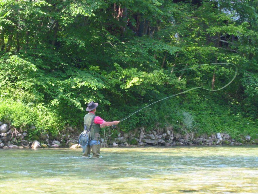 Businesses replace golf with fly-fishing