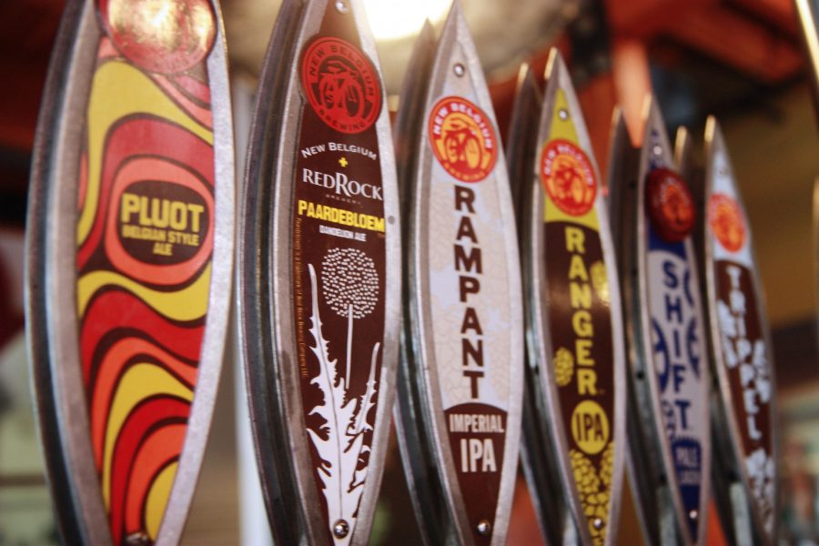 These tasty New Belgium beer varities and more will be featured this Saturday during the annual Tour de Fat bike ride.