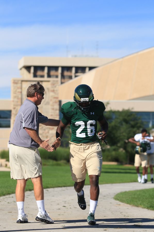 Colorado State safety Kevin Pierre-Louis (26) and his teammates hope to quiet their critics this season. 