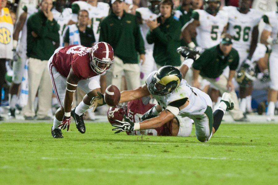 Rams lose to Alabama 31-6 tonight in Tuscaloosa. CSU quarterback Garrett Grayson ended the game with 228 total passing yards against AJ McCarron's 258.