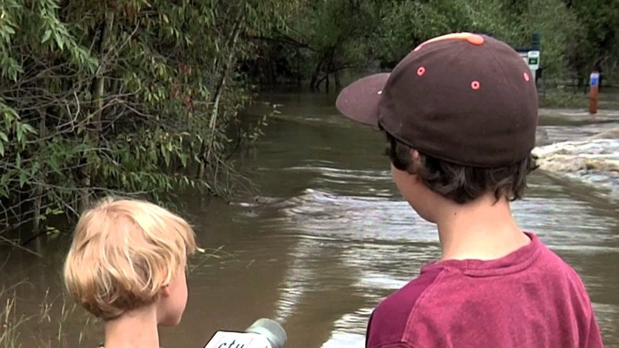 VIDEO: Poudre River overflows into Martinez Park