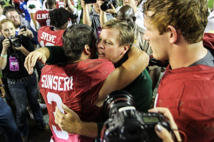 Rams lose to Alabama 31-6 tonight in Tuscaloosa. CSU quarterback Garrick Grayson ended the game with 228 total passing yards against AJ McCarron's 258.