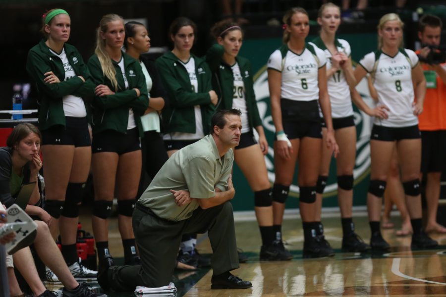 Colorado State head coach Tom Hilbert will look to lead his team to their sixth-consecutive Mountain West league title this fall. 
