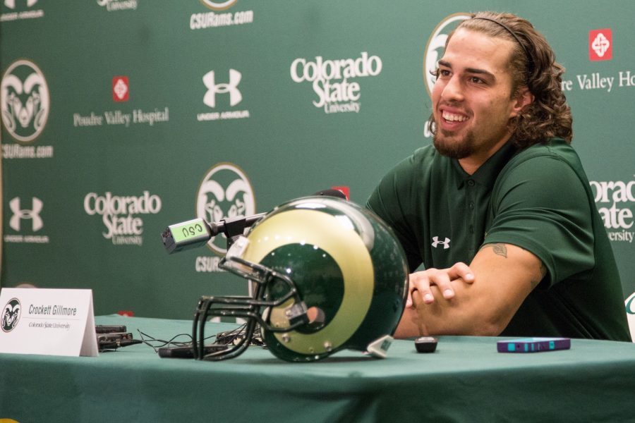 Senior, Crockett Gilmore, discusses, how all the Ram's effort came together to capture the win over Wyoming this past weekend. The win gives CSU the Bronze Boot the first time in  five years.