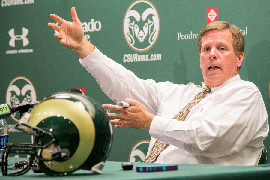 Coach Jim McElwain discusses the Ram's victory over Wyoming this past weekend. Despite the Rams playing their most complete game all season, McElwain still sees room for improvement.