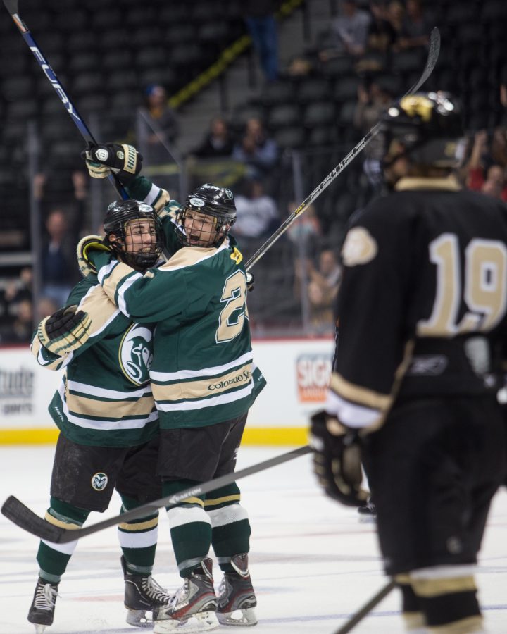 CSU hockey edges CU in 3-2 overtime win at Pepsi Center