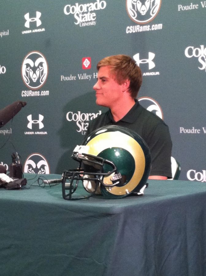 CSU kicker Jared Roberts.
