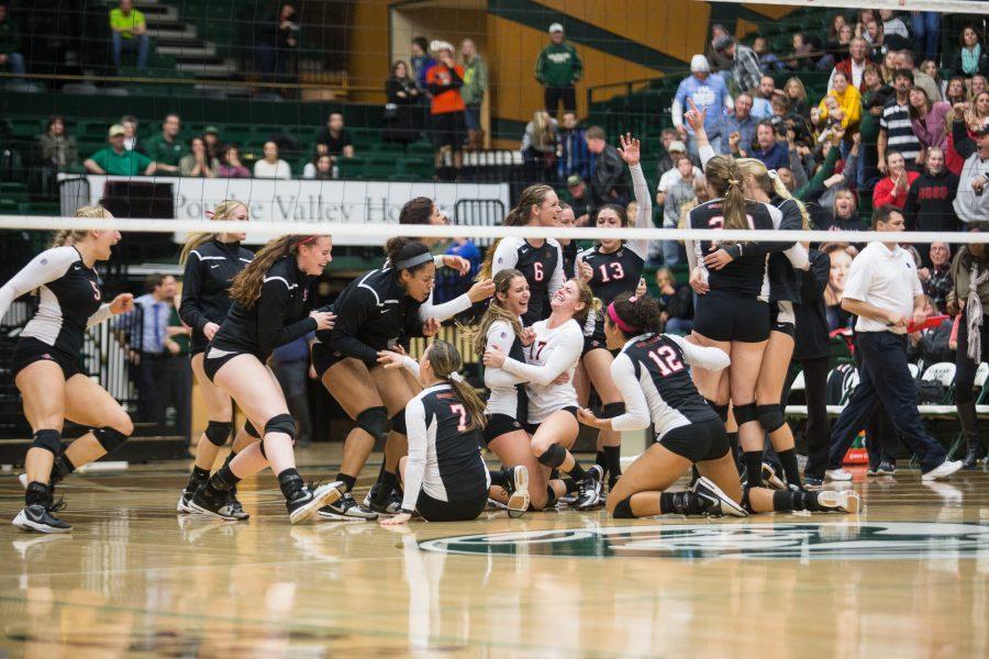 CSU volleyball loses first game of season in five-set thriller against SDSU
