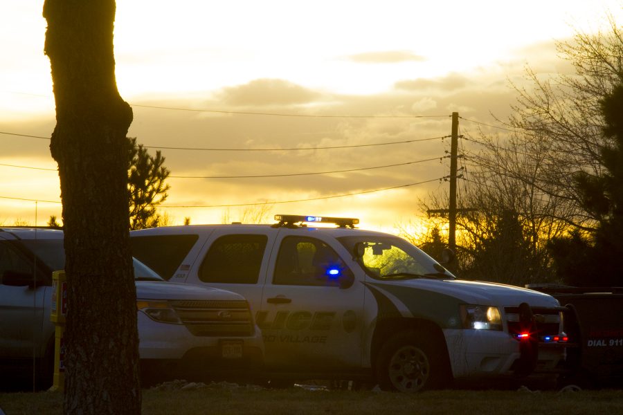 Friday Dec. 13 a gunman entered Arapahoe High School and wounded two victims before apparently shooting himself. Emergency response vehicles and personnel remained outside the school during the afternoon and evening.
