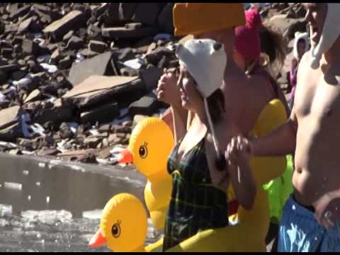 Polar Plunge excitement at Horsetooth Reservoir 