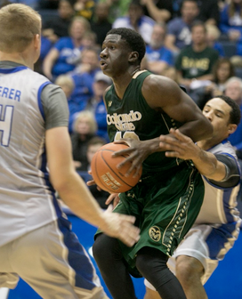 Video: CSU men's basketball dominates down low in 68-56 win at Air Force