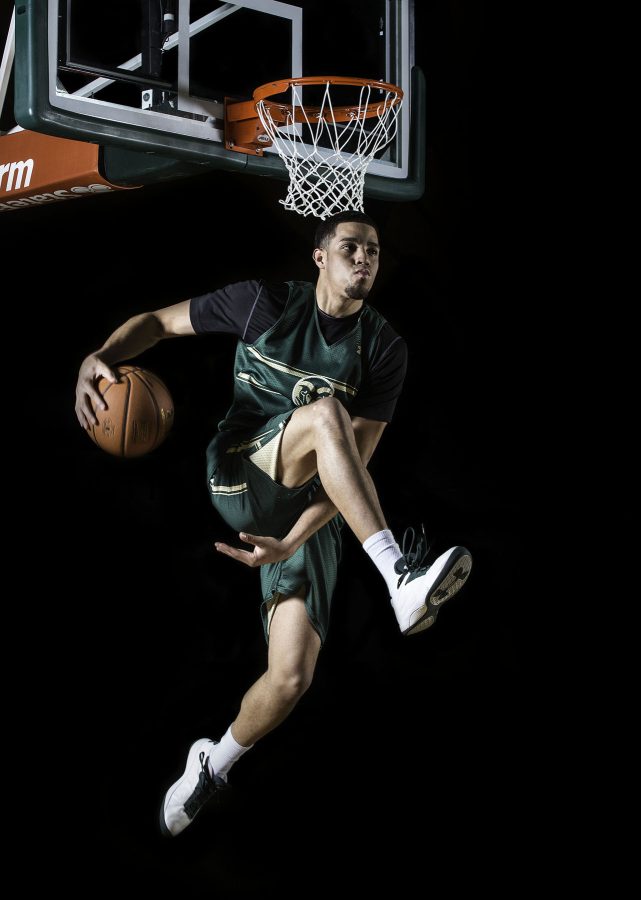 Seeing about 12 more minutes per game this season than last, Daniel Bejarano is leading the team in rebounds and is second behind J.J. Avila in points and assists.