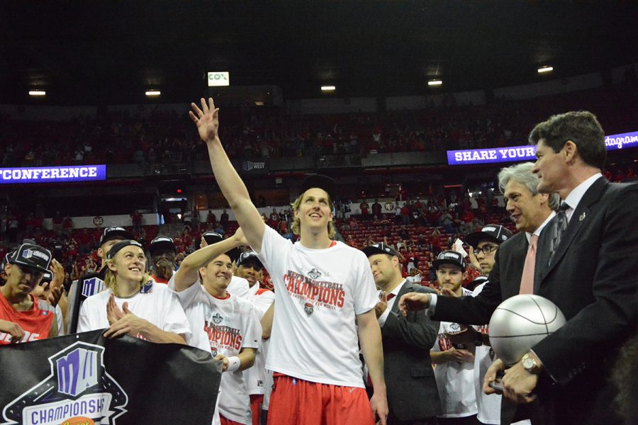 Bairstow leads New Mexico to 64-58 win over San Diego State in MW men's title game