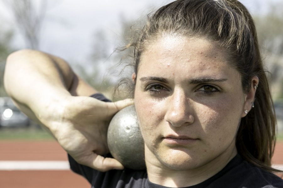 CSU thrower Jessica Sharbono has gotten Mountain West athlete of the week twice this year. Sharbono is looking to take 1st in the shot put and discus this weekend.