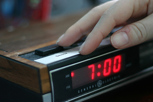 The Snooze Button Effect