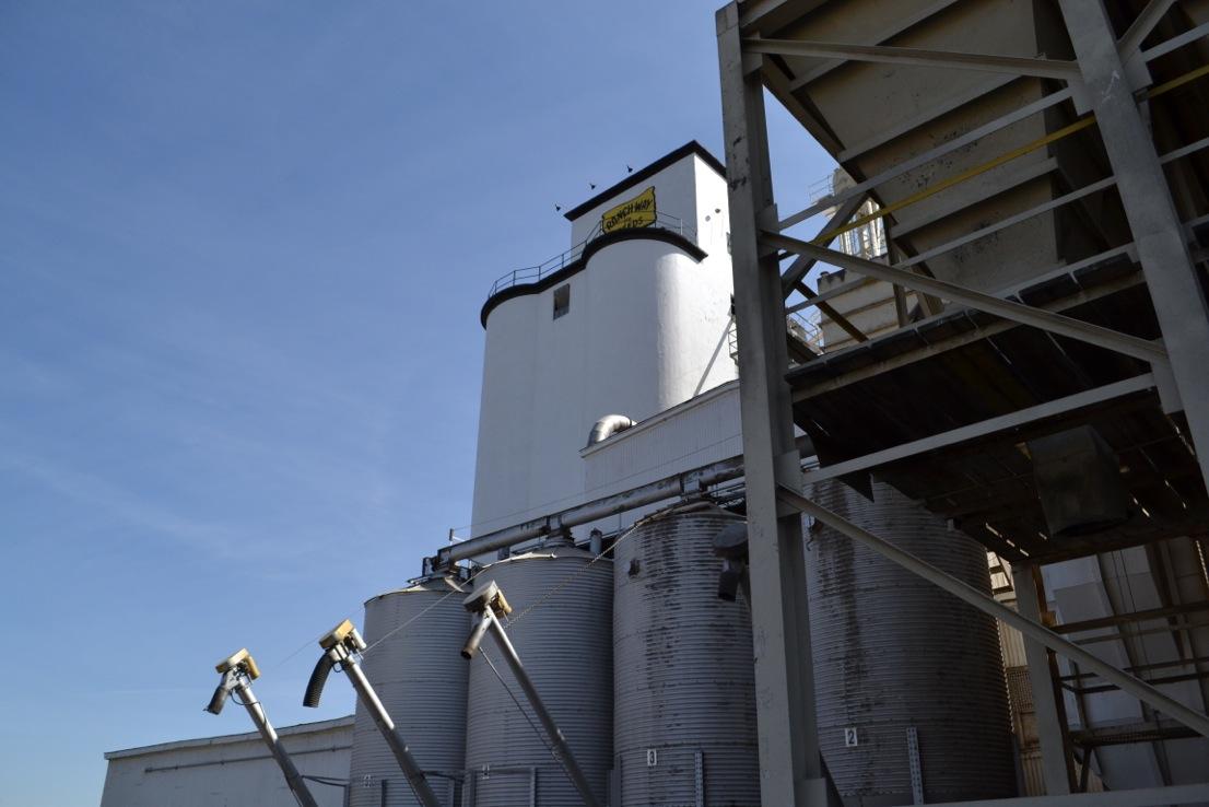 Ranch-Way Feed Mill in Fort Collins has a large custom feed business. Photo credit Dixie Crowe.
