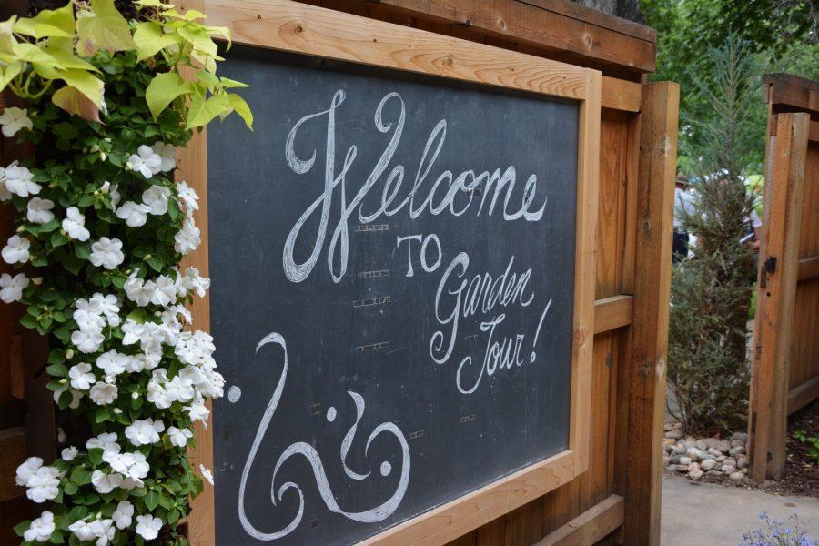 The 32nd Annual Garden Tour  put on the by the Junior League of Fort Collins selected  the theme "Art in the Garden," bringing local artists and musicians to the six gardens featured on Saturday, June 21. 