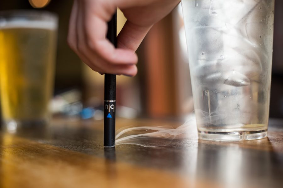 Photoillustration: Electronic or vapor cigarettes have received the same ban as traditional cigarettes in Fort Collins, even though they do not produce an odor like traditional cigarettes.