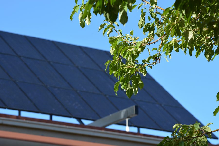 Fort Collins Utilities and Colorado State University have teamed up to add solar panels to buildings on CSU's campus in an effort to make Colorado State University more environmentally friendly.