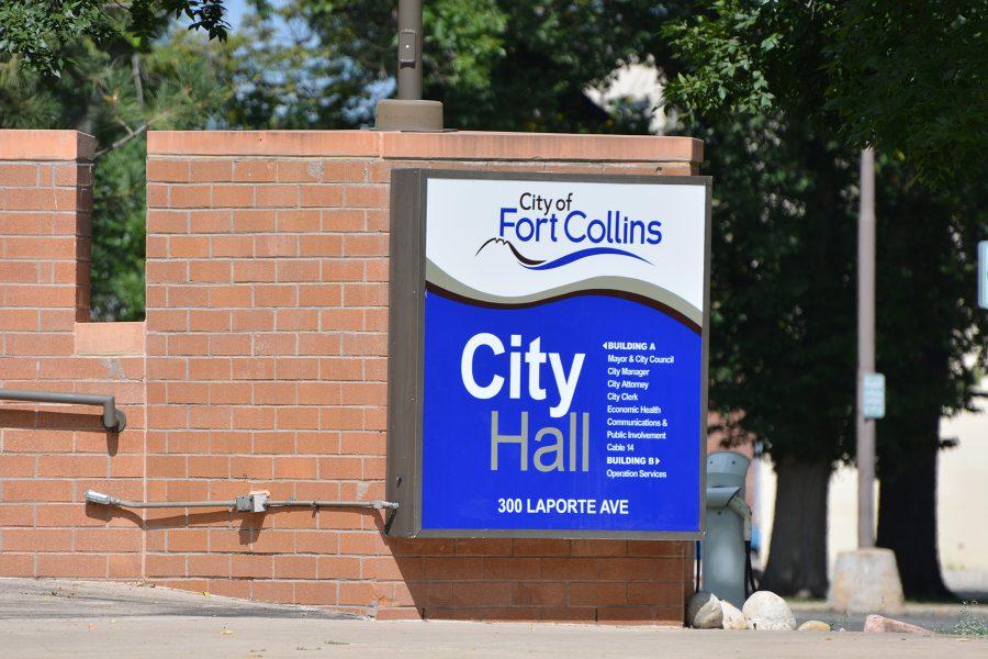 The Fort Collins City Hall handles with many issues involving illegal camping. Recently, there have been several meetings to discuss the topic. (Photo Credit: Megan Fischer)