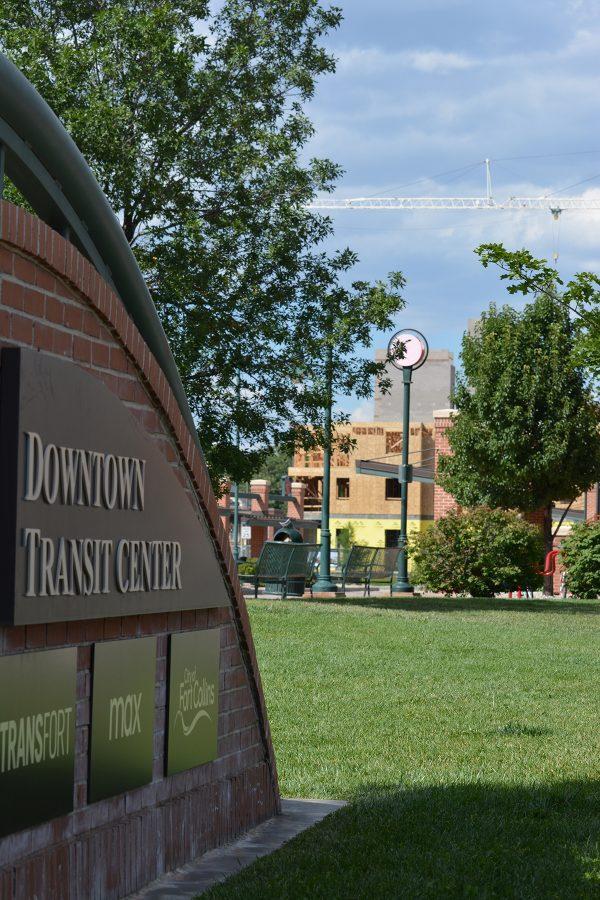 Public transportation stations are prime places for homeless populations to camp; they are covered, providing some protection from weather. (Photo Credit: Megan Fischer)