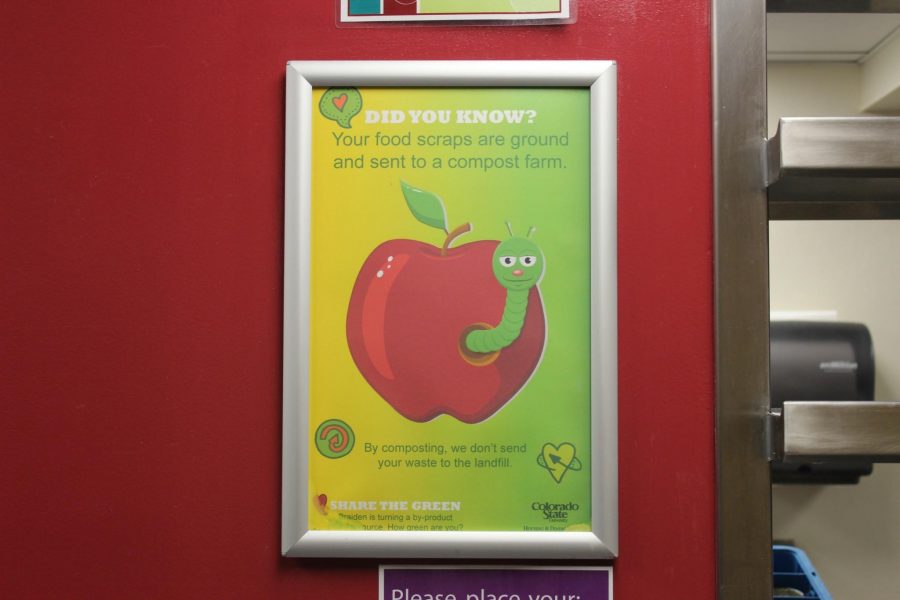 The Colorado State University Dining halls aim to reduce waste through several sustainable programs such as composting. 