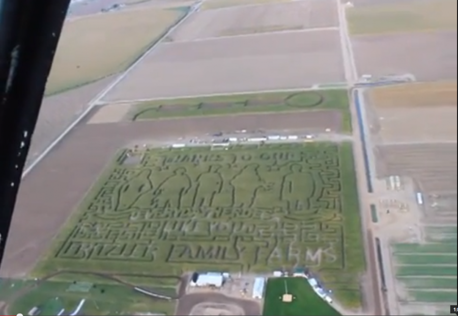 CTV flies high for Fritzler Corn Maze