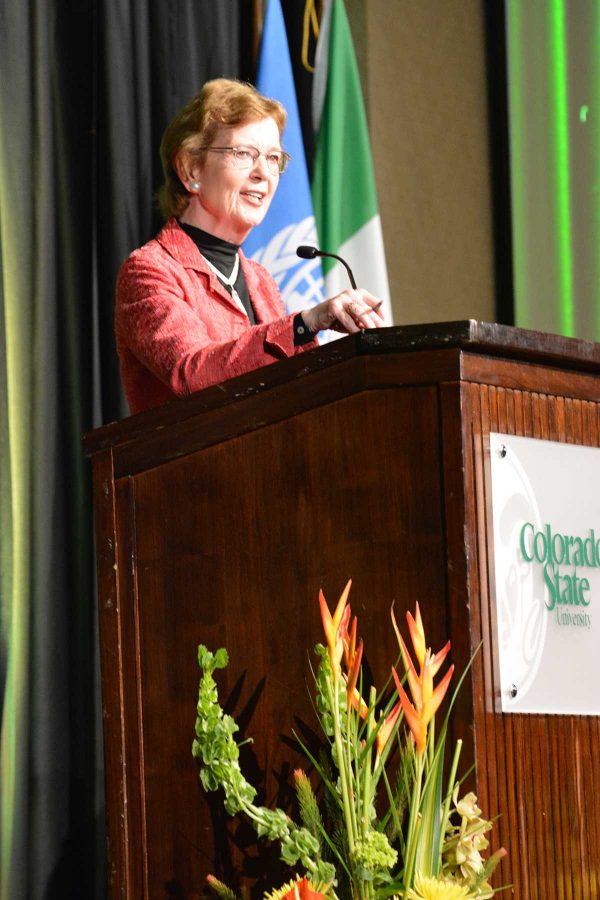 Mary Robinson speaks about women and climate change