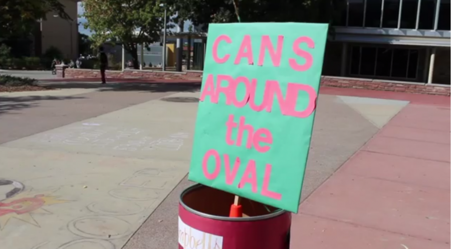 Cans around the Oval and Food Bank for Larimer County team up