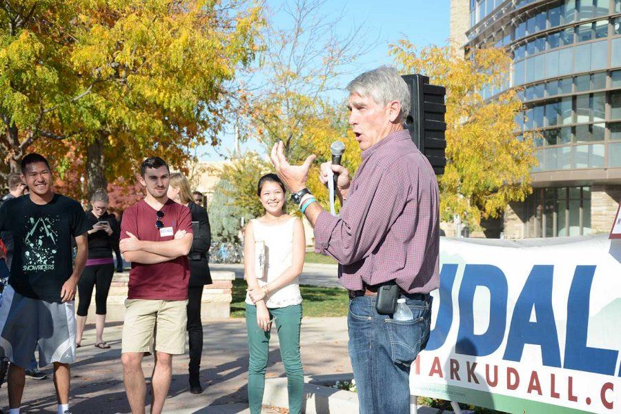 Sen. Udall visits Colorado State Monday