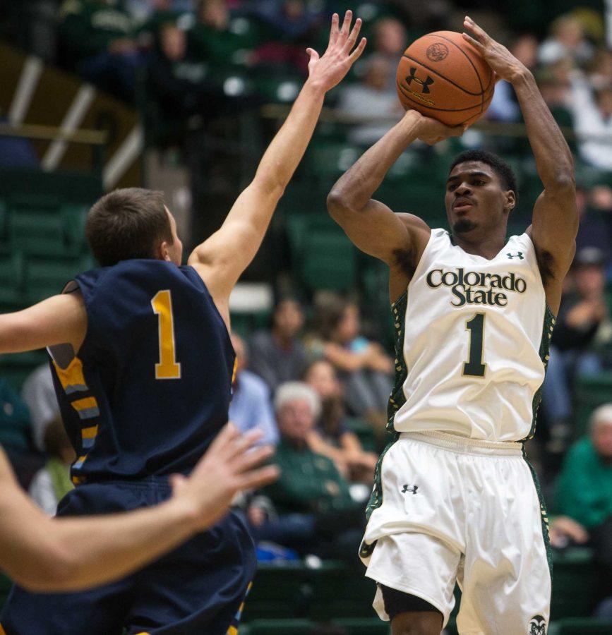 Antwan Scott played in just four games for CSU before a foot injury ended his season. (Photo by Eliott Foust)