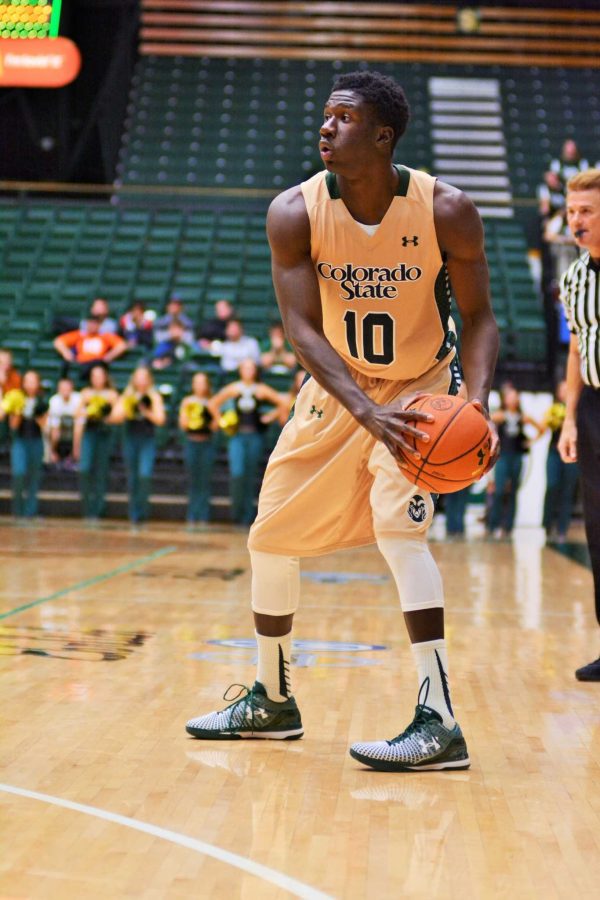 CSU senior Joe De Ciman during a win last season over Mercer at Moby Arena. (Photo by Keegan Pope)