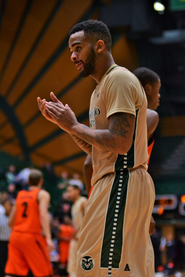 Stanton Kidd, from Baltimore, Maryland, is the second-leading scorer on a Colorado State (21-5) team in the midst of a historic season. (Photo by Keegan Pope.)